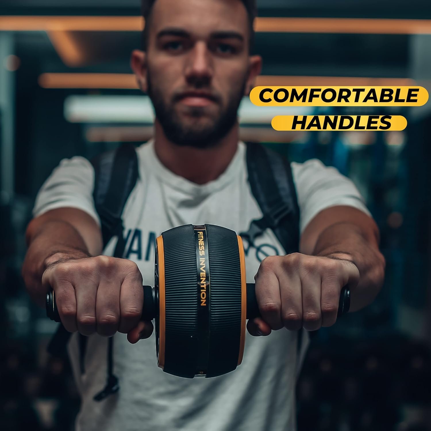 Ab Roller Wheel & Knee Mat - Ab Wheel for Core Workout - Rueda Para Abdominales - Exercise Wheels - Image 5